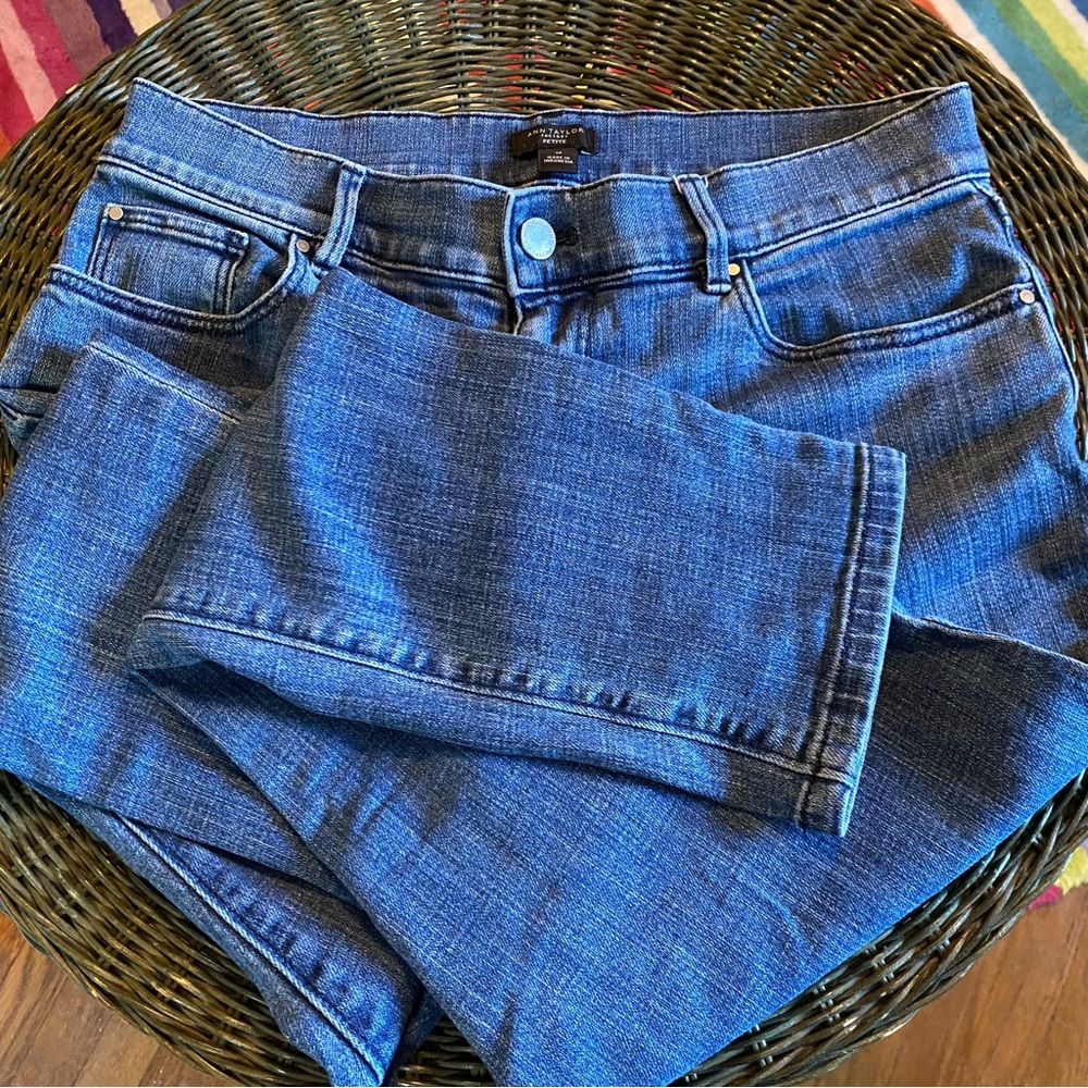ann taylor curvy 4p petite jeans 🌺